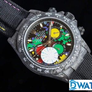 ĐỒNG HỒ NAM ROLEX DAYTONA MÁY CƠ VỎ CARBON CHRONOGRAPH REPLICA 1:1 40MM 1 ĐỒNG HỒ NAM MÁY CƠ VỎ CARBON ROLEX DAYTONA CHRONOGRAPH REPLICA 1:1 CAO CẤP 40MM