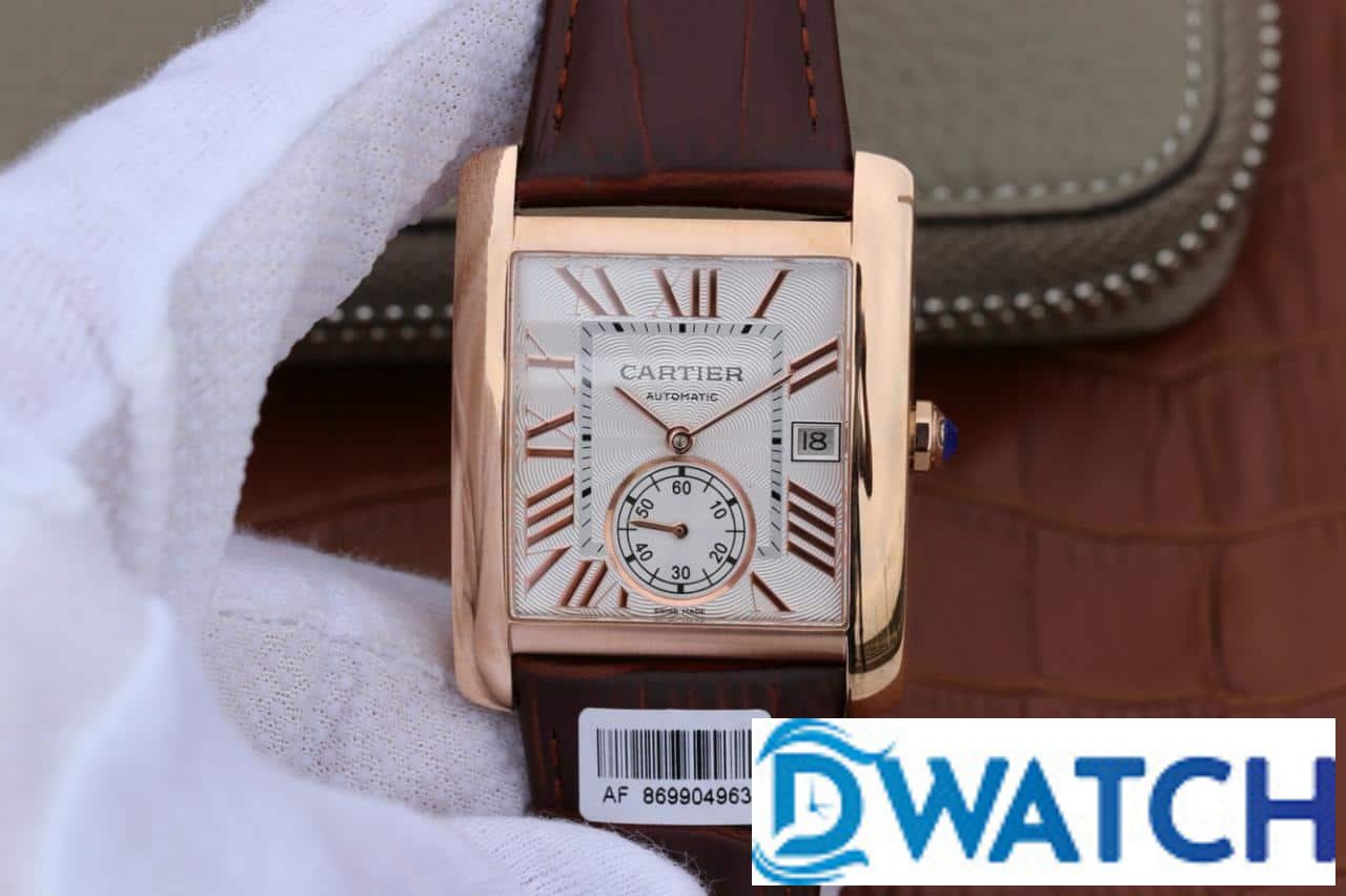 d94e911faee35e0 ĐỒNG HỒ NỮ CARTIER " ANDY LAU " 3 KIM CỌC SỐ LA MÃ FAKE 11 34X44MM