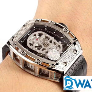ĐỒNG HỒ NAM RICHARD MILLE RM052 ĐẦU LÂU FULL DIAMOND FAKE 11 42,7MM 6 ĐỒNG HỒ NAM RICHARD MILLE RM052 ĐẦU LÂU FULL DIAMOND FAKE 11 42,7MM