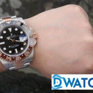 ĐỒNG HỒ NAM ROLEX GMT-MASTER ll MÁY CƠ MÀU DEMI EW FACTORY REP CAO CẤP 40MM 7 ĐỒNG HỒ NAM MÁY CƠ MÀU DEMI ROLEX GMT-MASTER ll EW FACTORY REP 1:1 CAO CẤP 40MM