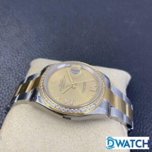 ĐỒNG HỒ NAM ROLEX DATEJUST MÁY CƠ ĐÍNH ĐÁ DÂY KIM LOẠI FAKE 1:1 EW 36mm 5 ĐỒNG HỒ ROLEX DATEJUST NAM MÁY CƠ ĐÍNH ĐÁ DÂY KIM LOẠI EW FACTORY REP 1:1 CAO CẤP 36MM