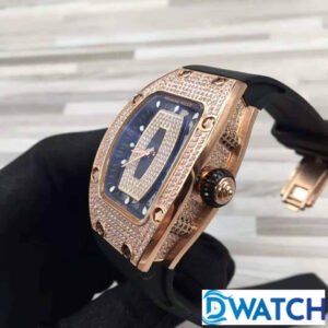 ĐỒNG HỒ NỮ RICHARD MILLE RM007 ĐÍNH FULL ĐÁ VÀNG HỒNG FAKE 11 31X45MM 3 ĐỒNG HỒ NỮ RICHARD MILLE RM007 ĐÍNH FULL ĐÁ VÀNG HỒNG FAKE 11 31X45MM