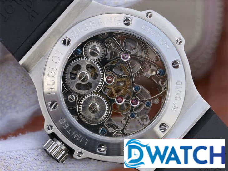 ĐỒNG HỒ NAM HUBLOT BIG BANG LỘ CƠ DÂY CAO SU ĐEN REPLICA 11 44MM ĐỒNG HỒ NAM HUBLOT BIG BANG LỘ CƠ DÂY CAO SU ĐEN REPLICA 11 44MM