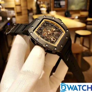 ĐỒNG HỒ NAM RICHARD MILLE RM030 MÀU ĐEN MẶT SỐ VÀNG FAKE CAO CẤP 43X50MM 2 ĐỒNG HỒ NAM RICHARD MILLE RM030 MÀU ĐEN MẶT SỐ VÀNG FAKE CAO CẤP 43X50MM
