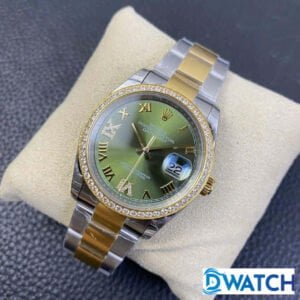 ĐỒNG HỒ NAM ROLEX DATEJUST MÁY CƠ DÂY KIM LOẠI MẶT MÀU XANH EW FACTORY REP 1:1 36MM 3 ĐỒNG HỒ ROLEX DATEJUST NAM MÁY CƠ DÂY KIM LOẠI MẶT MÀU XANH EW FACTORY REP 1:1 CAO CẤP 36MM
