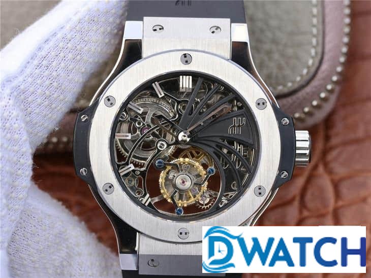 ĐỒNG HỒ NAM HUBLOT BIG BANG LỘ CƠ DÂY CAO SU ĐEN REPLICA 11 44MM ĐỒNG HỒ NAM HUBLOT BIG BANG LỘ CƠ DÂY CAO SU ĐEN REPLICA 11 44MM