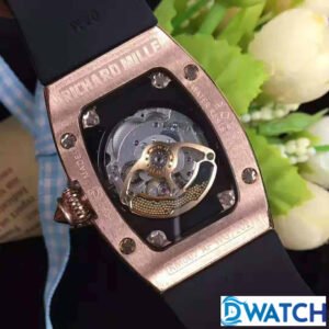 ĐỒNG HỒ NỮ RICHARD MILLE RM007 ĐÍNH ĐÁ MÀU VÀNG HỒNG FAKE 11 31X45MM 4 ĐỒNG HỒ NỮ RICHARD MILLE RM007 ĐÍNH ĐÁ MÀU VÀNG HỒNG FAKE 11 31X45MM