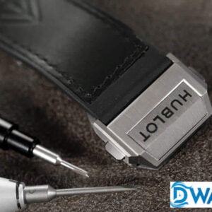 HUBLOT BIG BANG SANG BLEU IMITATION WATCHES BLACK DIAL RUBBER STRAP 45MM 6 ĐỒNG HỒ NAM MÁY CƠ HUBLOT BIG BANG SANG BLEU REPLICA 1:1 CAO CẤP 45MM