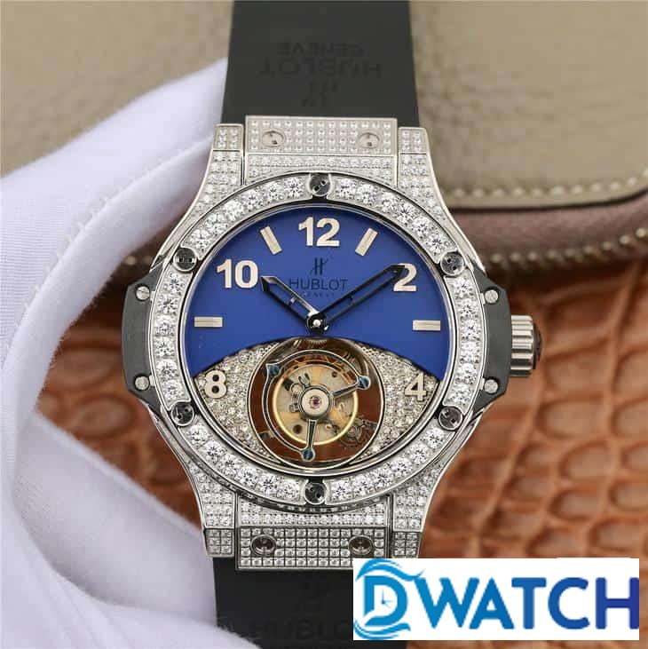 ĐỒNG HỒ NAM HUBLOT BIG BANG TOURBILLON MẶT SỐ XANH REPLICA CAO CẤP 44MM ĐỒNG HỒ NAM HUBLOT BIG BANG TOURBILLON MẶT SỐ XANH REPLICA CAO CẤP 44MM