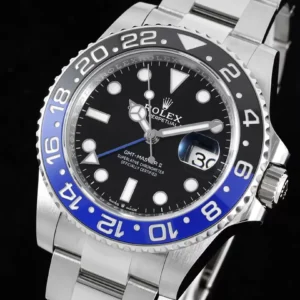 ĐỒNG HÔ NAM ROLEX GMT-MASTER II REP CAO CẤP MẶT SỐ ĐEN C+ 40MM 1 ĐỒNG HÔ NAM ROLEX GMT-MASTER II REP CAO CẤP MẶT SỐ ĐEN 4 KIM 40MM