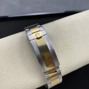 ĐỒNG HỒ NAM ROLEX SUBMARINER REPLICA MẶT SỐ XANH VỎ THÉP MẠ VÀNG 41MM 5 ĐỒNG HỒ NAM ROLEX SUBMARINER REPLICA MẶT SỐ XANH VỎ THÉP MẠ VÀNG 41MM