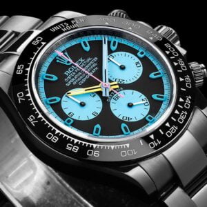 ĐỒNG HỒ NAM ROLEX DAYTONA REP CAO CẤP CỌC SỐ XANH BLAKEN 40MM 2 ĐỒNG HỒ NAM ROLEX DAYTONA REP CAO CẤP CỌC SỐ XANH TRẺ TRUNG 40MM