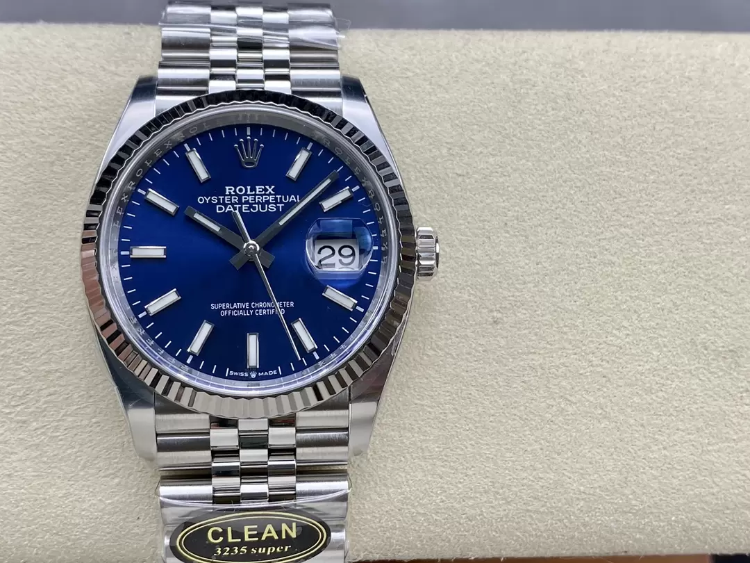 ĐỒNG HỒ NAM ROLEX DATEJUST CLEAN REP CAO CẤP CỌC SỐ PHỦ DẠ QUANG 36MM ĐỒNG HỒ NAM ROLEX DATEJUST CLEAN REP CAO CẤP CỌC SỐ PHỦ DẠ QUANG 36MM