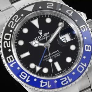 ĐỒNG HÔ NAM ROLEX GMT-MASTER II REP CAO CẤP MẶT SỐ ĐEN C+ 40MM 2 ĐỒNG HÔ NAM ROLEX GMT-MASTER II REP CAO CẤP MẶT SỐ ĐEN 4 KIM 40MM