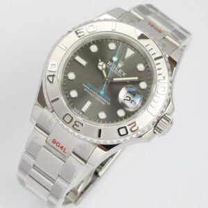 ĐỒNG HỒ NAM ROLEX YACHT-MASTER CƠ MẶT XÁM EW FACTORY FAKE CAO CẤP 40MM 2 ĐỒNG HỒ ROLEX YACHT-MASTER CƠ NAM MẶT XÁM EW FACTORY REP 1:1 40MM