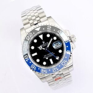 ĐỒNG HỒ NAM ROLEX GMT-MASTER ll MÁY CƠ EW FACTORY FAKE 1:1 BATGIRL 40MM 1 ĐỒNG HỒ ROLEX GMT-MASTER ll NAM MÁY CƠ EW FACTORY REP 1:1 40MM