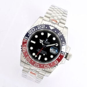 ĐỒNG HỒ NAM ROLEX GMT-MASTER ll NHÀ MÁY EW FACTORY FAKE 1:1 PEPSI 40MM 1 ĐỒNG HỒ CƠ NAM ROLEX GMT-MASTER ll EW FACTORY REPLICA 1:1 40MM