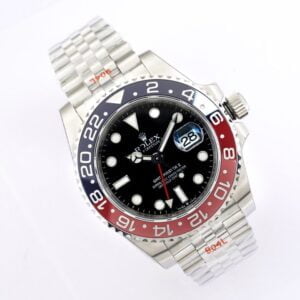 ĐỒNG HỒ NAM ROLEX GMT-MASTER ll NHÀ MÁY EW FACTORY FAKE 1:1 PEPSI 40MM 2 ĐỒNG HỒ CƠ NAM ROLEX GMT-MASTER ll EW FACTORY REPLICA 1:1 40MM