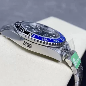 ROLEX GMT-MASTER II BAT GIRL REPLICA WATCHES C+ FACTORY 40MM 3 ĐỒNG HÔ NAM ROLEX GMT-MASTER II REPLICA KHÓA HỘP IN LOGO NỔI BẬT 40MM