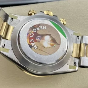 ĐỒNG HỒ NAM ROLEX DAYTONA CLEAN FACTORY REPLICA BEZEL MẠ VÀNG 40MM 4 ĐỒNG HỒ NAM ROLEX DAYTONA CLEAN FACTORY REPLICA BEZEL MẠ VÀNG 40MM