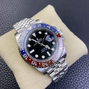 ĐỒNG HỒ NAM ROLEX GMT-MASTER ll NHÀ MÁY CLEAN FACTORY REPLICA 1:1 40MM 2 ĐỒNG HỒ CƠ NAM ROLEX GMT-MASTER ll CLEAN FACTORY REPLICA 1:1 40MM