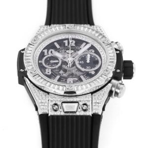 ĐỒNG HỒ NAM HUBLOT BIG BANG REPLICA ĐÍNH ĐÁ TRẺ TRUNG SANG CHẢNH 45MM 1 ĐỒNG HỒ NAM HUBLOT BIGBANG REPLICA ĐÍNH ĐÁ TRẺ TRUNG SANG CHẢNH 45MM
