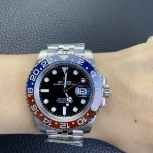 ĐỒNG HỒ NAM ROLEX GMT-MASTER ll NHÀ MÁY CLEAN FACTORY REPLICA 1:1 40MM 7 ĐỒNG HỒ CƠ NAM ROLEX GMT-MASTER ll CLEAN FACTORY REPLICA 1:1 40MM