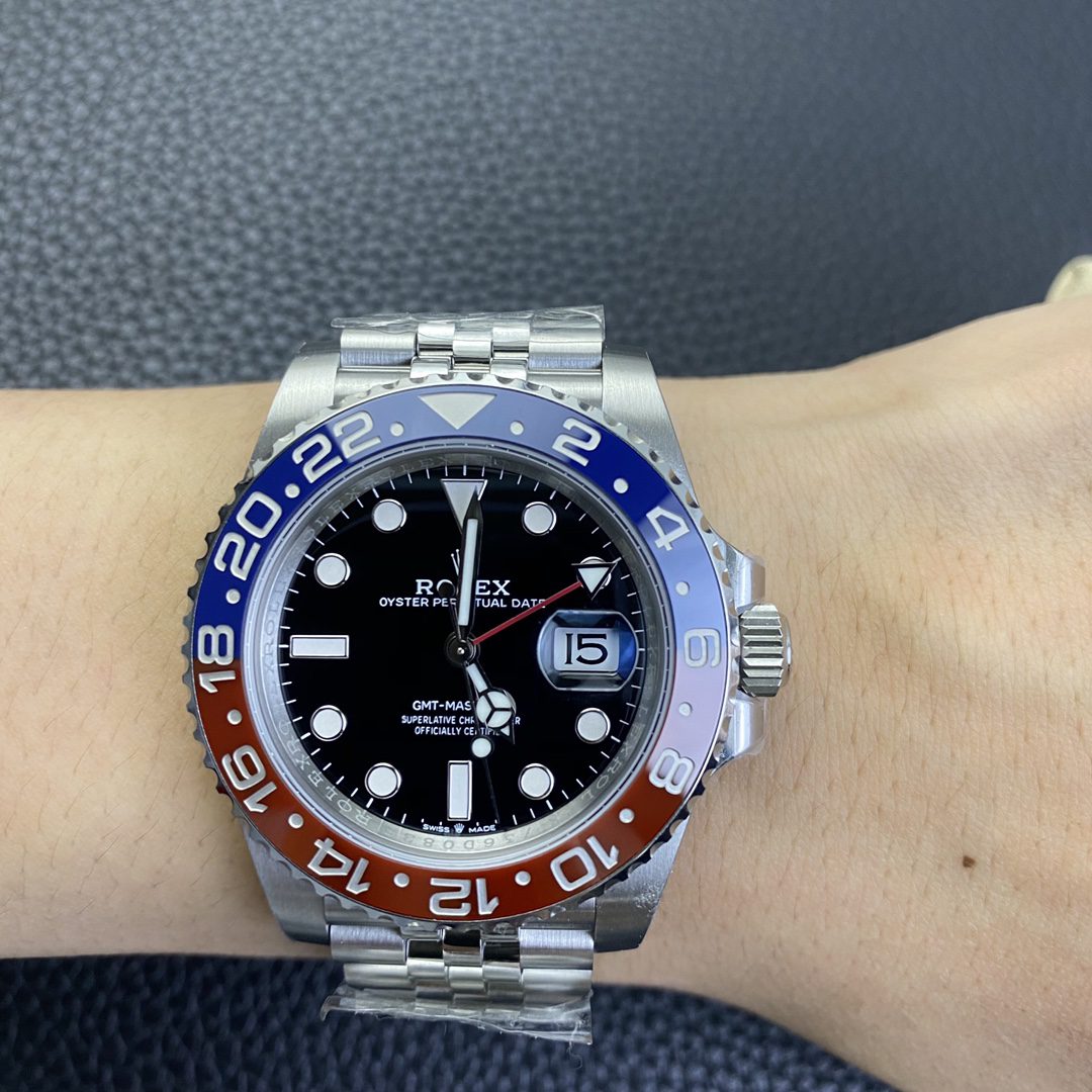 ĐỒNG HỒ CƠ NAM ROLEX GMT-MASTER ll CLEAN FACTORY REPLICA 1:1 40MM ĐỒNG HỒ CƠ NAM ROLEX GMT-MASTER ll CLEAN FACTORY REPLICA 1:1 40MM