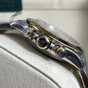 ĐỒNG HỒ NAM ROLEX DAYTONA REPLICA CAO CẤP MẶT SỐ TRẮNG DÂY DEMI BTF 40MM 4 ĐỒNG HỒ NAM ROLEX DAYTONA REPLICA CAO CẤP MẶT SỐ TRẮNG MÀU DEMI 40MM