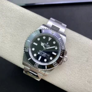 ROLEX SUBMARINER HIGH END REPLICA WATCH BLACK DIAL AND BEZEL CLEAN FACTORY 41MM 1 ĐỒNG HỒ NAM ROLEX SUBMARINER REPLICA 1:1 3 KIM CỌC SỐ PHỦ DẠ QUANG 41MM