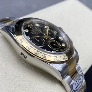 ĐỒNG HỒ NAM ROLEX DAYTONA CLEAN FACTORY REPLICA DÂY THÉP MẠ VÀNG 40MM 3 ĐỒNG HỒ NAM ROLEX DAYTONA CLEAN FACTORY REPLICA DÂY THÉP MẠ VÀNG 40MM