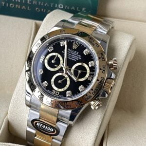 ĐỒNG HỒ NAM ROLEX DAYTONA REPLICA CAO CẤP MÀU DEMI CỌC ĐÍNH ĐÁ BT 40MM 2 ĐỒNG HỒ NAM ROLEX DAYTONA REPLICA CAO CẤP MÀU DEMI CỌC SỐ ĐÍNH ĐÁ 40MM