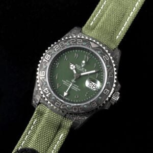 ĐỒNG HỒ NAM ROLEX GMT-MASTER II REPLICA DÂY ĐEO DỆT MẶT SỐ XANH 40MM 1 ĐỒNG HỒ NAM ROLEX GMT-MASTER II REPLICA DÂY ĐEO DỆT MẶT SỐ XANH 40MM