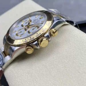 ĐỒNG HỒ NAM ROLEX DAYTONA CLEAN FACTORY REPLICA CAO CẤP MẶT SỐ TRẮNG 40MM 2 ĐỒNG HỒ NAM ROLEX DAYTONA CLEAN FACTORY REPLICA CAO CẤP MẶT SỐ TRẮNG 40MM