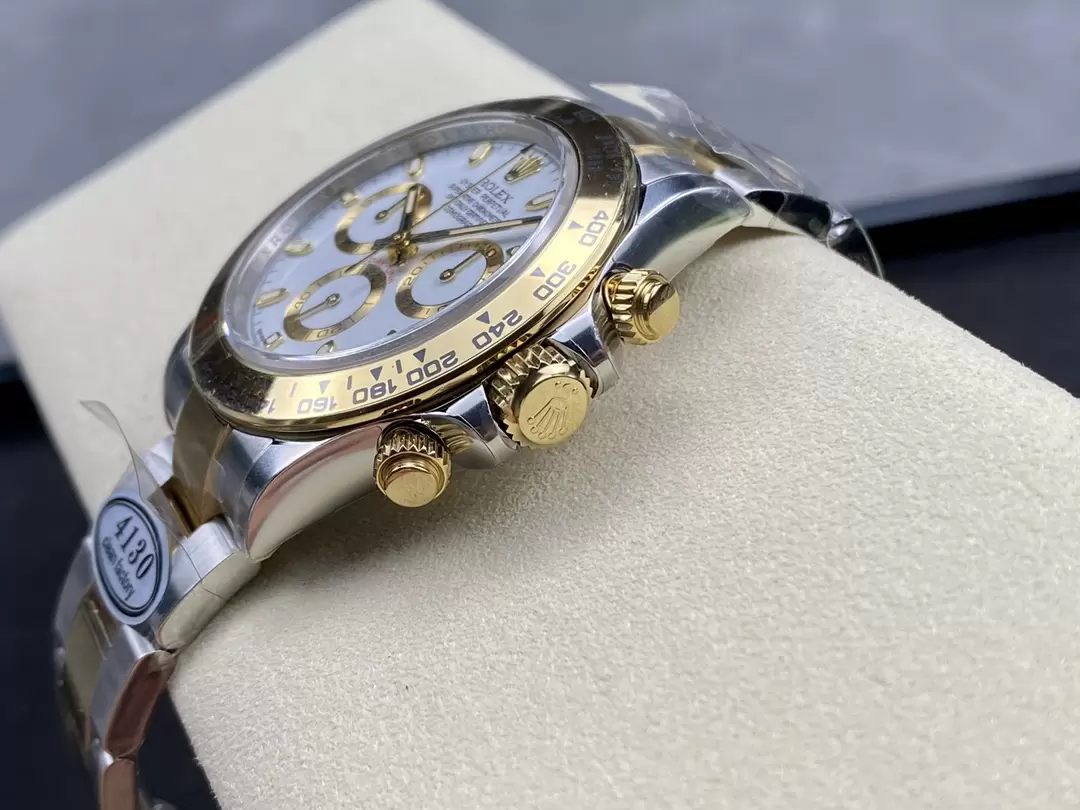 ĐỒNG HỒ NAM ROLEX DAYTONA CLEAN FACTORY REPLICA CAO CẤP MẶT SỐ TRẮNG 40MM ĐỒNG HỒ NAM ROLEX DAYTONA CLEAN FACTORY REPLICA CAO CẤP MẶT SỐ TRẮNG 40MM