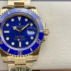 ĐỒNG HỒ NAM ROLEX SUBMARINER REPLICA CAO CẤP MẶT SỐ BEZEL PHỦ DẠ QUANG 40MM