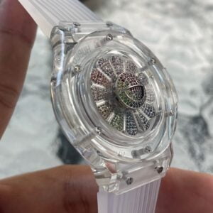 ĐỒNG HỒ NAM HUBLOT CLASSIC FUSION REPLICA DÂY CAO SU TRONG SUỐT 42MM 1 ĐỒNG HỒ NAM HUBLOT CLASSIC FUSION REPLICA DÂY CAO SU TRONG SUỐT 42MM