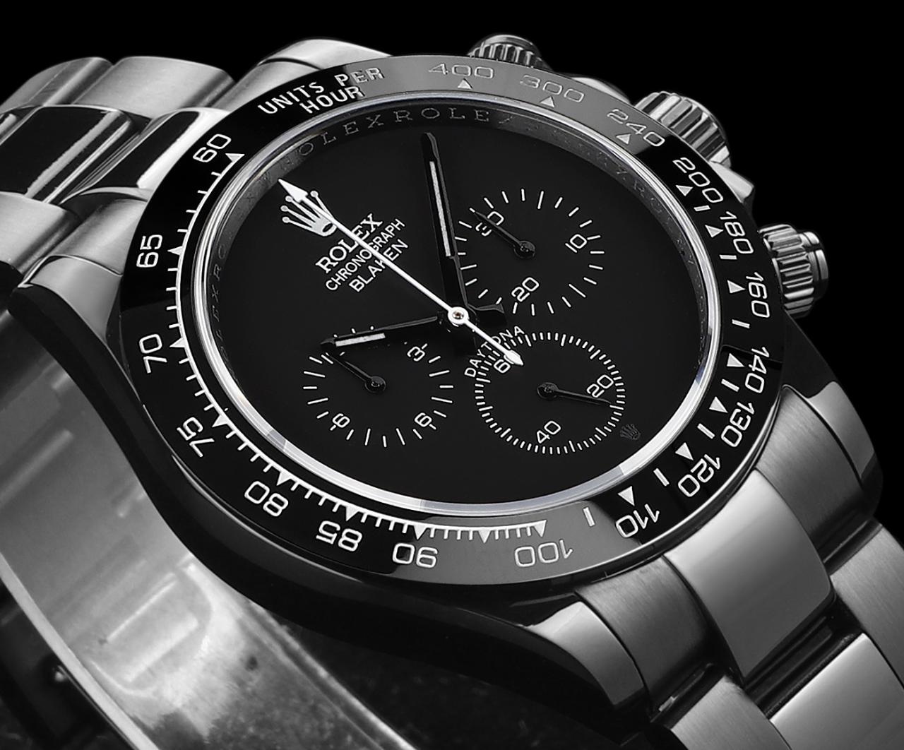 ĐỒNG HỒ NAM ROLEX DAYTONA REPLICA 1:1 MẶT SỐ ĐEN 6 KIM CAO CẤP 40MM ĐỒNG HỒ NAM ROLEX DAYTONA REPLICA 1:1 MẶT SỐ ĐEN 6 KIM CAO CẤP 40MM