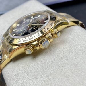 ĐỒNG HỒ NAM ROLEX DAYTONA REPLICA CAO CẤP DÂY ĐEO VÀNG GOLD BTF 40MM 2 ĐỒNG HỒ NAM ROLEX DAYTONA REPLICA CAO CẤP DÂY ĐEO VÀNG GOLD 40MM