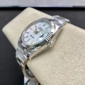 ĐỒNG HỒ NAM ROLEX DATEUST REP CAO CẤP CỌC SỐ PHỦ DẠ QUANG VSF 41MM 2 ĐỒNG HỒ NAM ROLEX DATEUST REP CAO CẤP CỌC SỐ PHỦ DẠ QUANG CÓ Ô LỊCH 41MM
