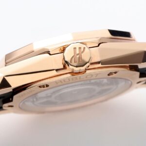 ĐỒNG HỒ NAM HUBLOT ORLINSKI REPLICA 1:1 VÀNG HỒNG APS FACTORY 40MM 2 ĐỒNG HỒ NAM HUBLOT ORLINSKI REPLICA 1:1 VÀNG HỒNG DÂY CAO SU ĐEN 40MM