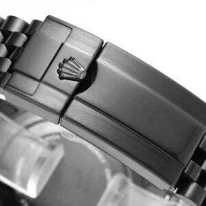 ĐỒNG HỒ NAM ROLEX BLAKEN GMT-MASTER ll REP CAO CẤP BEZEL BATMAN GSF 40MM 5 ĐỒNG HỒ NAM ROLEX BLAKEN GMT-MASTER ll REP CAO CẤP BEZEL HAI MẦU 40MM