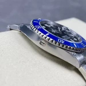 ROLEX SUBMARINER HIGH END REPLICA WATCHES BLUE BEZEL BLACK DIAL CLEAN FACTORY 41MM 2 ĐỒNG HỒ NAM ROLEX SUBMARINER REPLICA 1:1 MẶT SỐ ĐEN BEZEL XANH 41MM