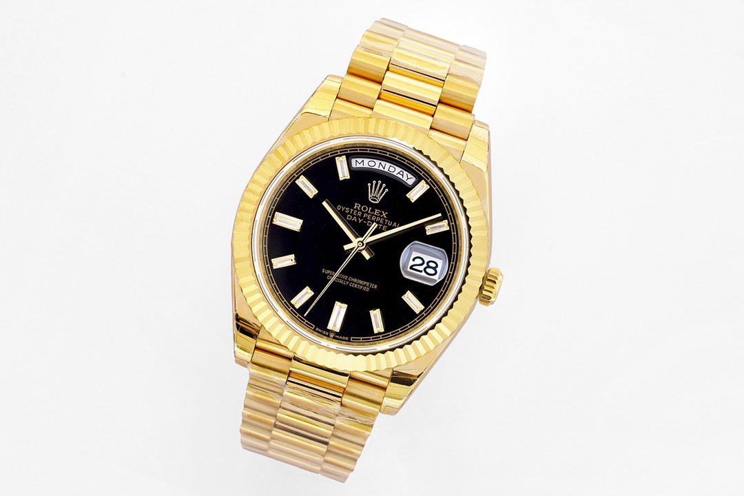 ĐỒNG HỒ NAM ROLEX DAT-DATE REP CAO CẤP MẶT SỐ ĐEN THANH LỊCH 40MM ĐỒNG HỒ NAM ROLEX DAT-DATE REP CAO CẤP MẶT SỐ ĐEN THANH LỊCH 40MM