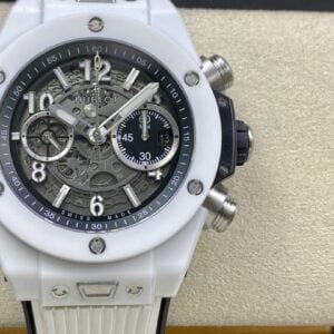 ĐỒNG HỒ NAM HUBLOT BIG BANG VỎ GỐM DÂY CAO SU TRẮNG TRẺ TRUNG 45MM 5 ĐỒNG HỒ NAM HUBLOT BIGBANG VỎ GỐM DÂY CAO SU TRẮNG TRẺ TRUNG 45MM