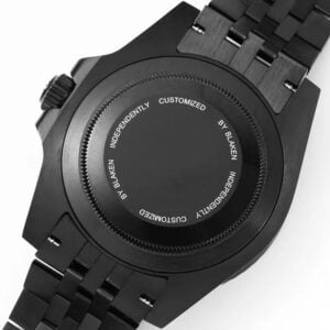 ĐỒNG HỒ NAM ROLEX BLAKEN GMT-MASTER ll REP CAO CẤP BEZEL BATMAN GSF 40MM 4 ĐỒNG HỒ NAM ROLEX BLAKEN GMT-MASTER ll REP CAO CẤP BEZEL HAI MẦU 40MM