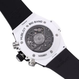 ĐỒNG HỒ NAM HUBLOT BIG BANG VỎ GỐM DÂY CAO SU TRẮNG TRẺ TRUNG 45MM 3 ĐỒNG HỒ NAM HUBLOT BIGBANG VỎ GỐM DÂY CAO SU TRẮNG TRẺ TRUNG 45MM