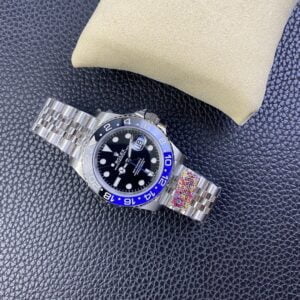 ĐỒNG HỒ NAM ROLEX BATMAN GMT-MASTER ll MÁY CƠ CLEAN FACTORY REPLICA 1:1 40MM 3 ĐỒNG HỒ ROLEX BATMAN GMT-MASTER ll NAM MÁY CƠ CLEAN FACTORY REP 1:1 40MM