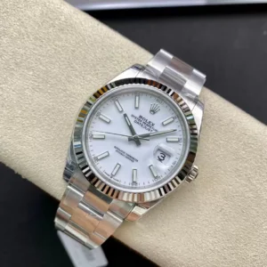 ĐỒNG HỒ NAM ROLEX DATEUST REP CAO CẤP CỌC SỐ PHỦ DẠ QUANG VSF 41MM 1 ĐỒNG HỒ NAM ROLEX DATEUST REP CAO CẤP CỌC SỐ PHỦ DẠ QUANG CÓ Ô LỊCH 41MM