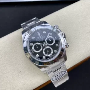 ĐỒNG HỒ NAM ROLEX DAYTONA CLEAN FACTORY REPLICA CAO CẤP CỌC SỐ ĐÍNH ĐÁ 40MM 1 ĐỒNG HỒ NAM ROLEX DAYTONA CLEAN FACTORY REPLICA CAO CẤP CỌC SỐ ĐÍNH ĐÁ 40MM